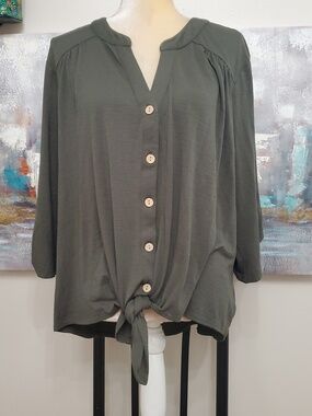 Fortune + Ivy blouse size 1X